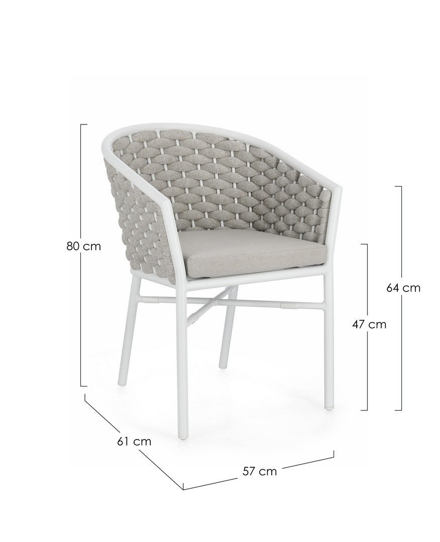 CHAISE MARGALIDA LOT DE 4