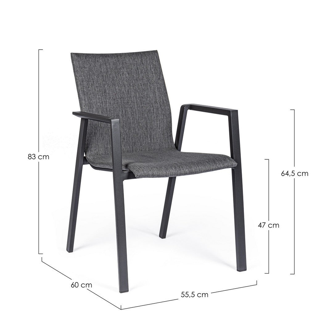 FAUTEUILS ODEON LOT DE 4
