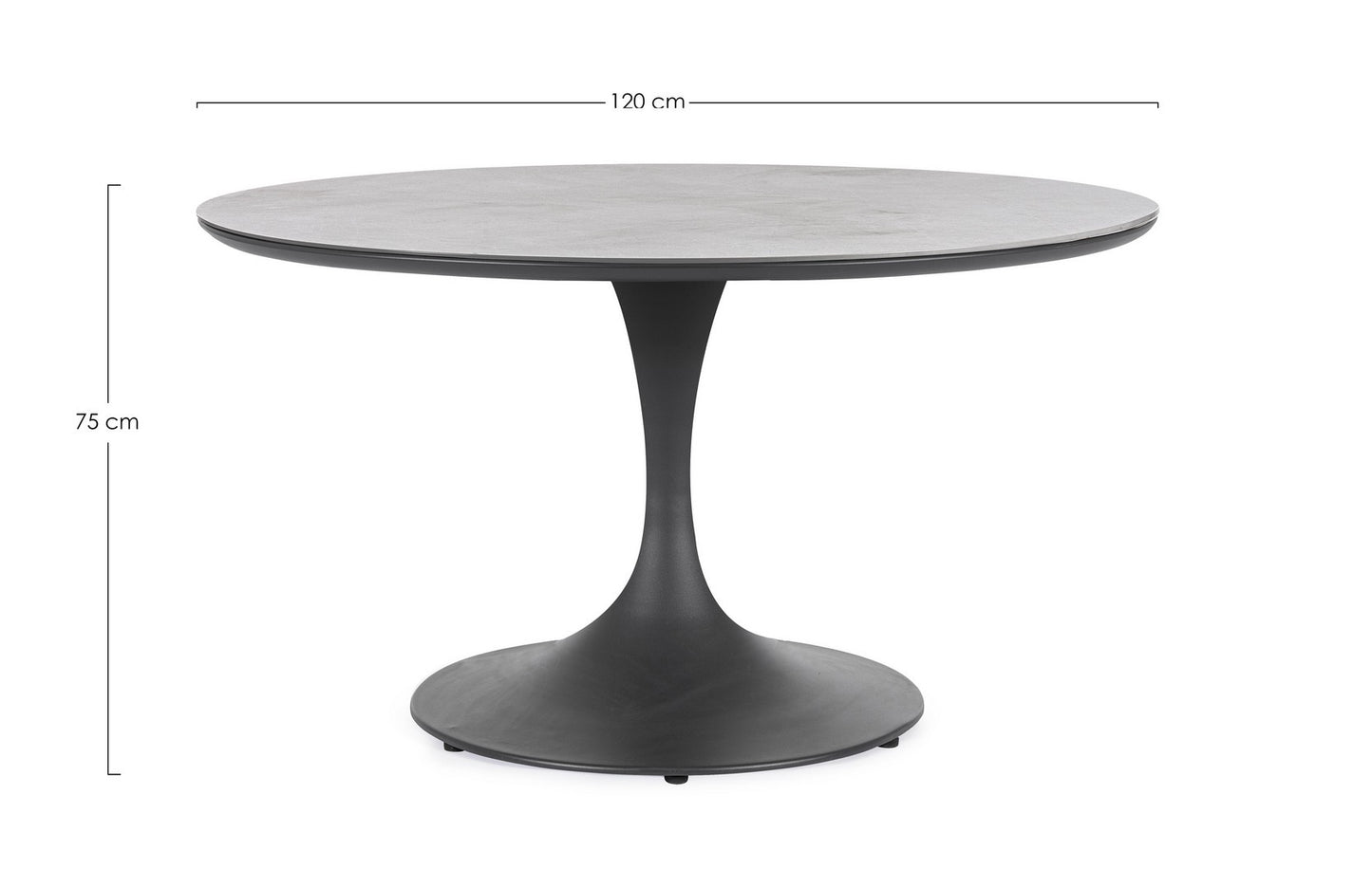 TABLE RONDE ARNOLD BIZZOTTO DIAM 120